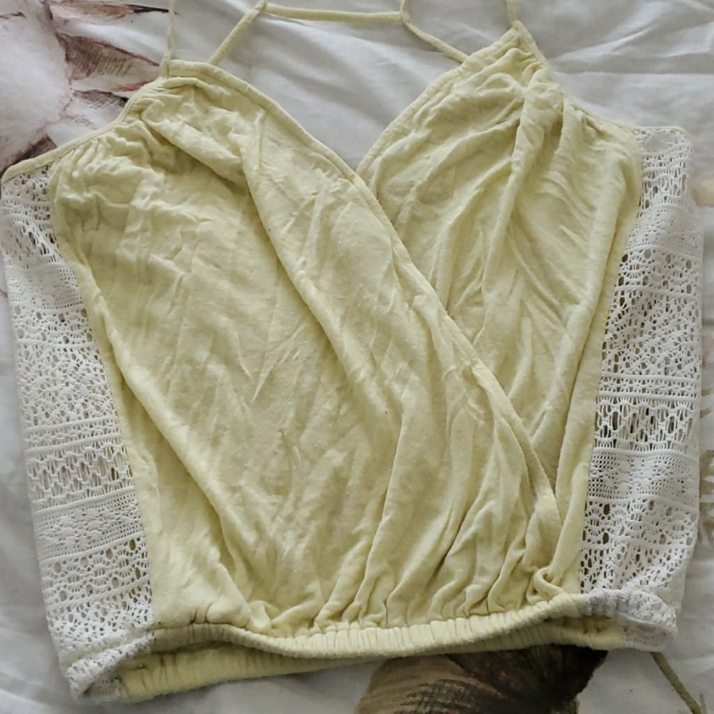 Yellow boutique tank